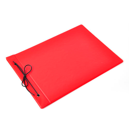 Carpeta N°5 Fibra roja brillante