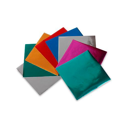 Papel glasé metalizado, pack de 100 unidades