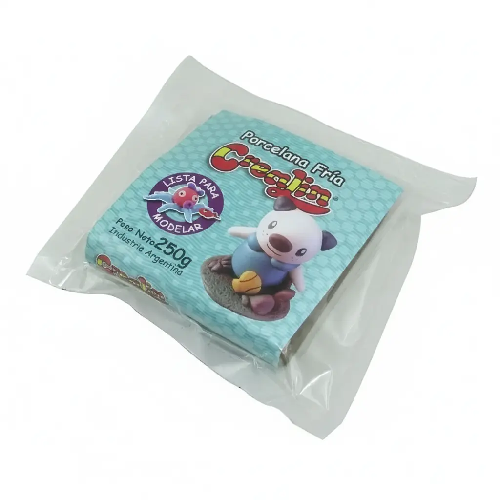 Porcelana fría para modelar Crealin, 250g. (D)