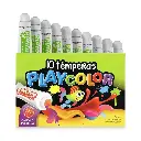 Témpera Playcolor  Verde claro, 8cc. caja de 10 unidades