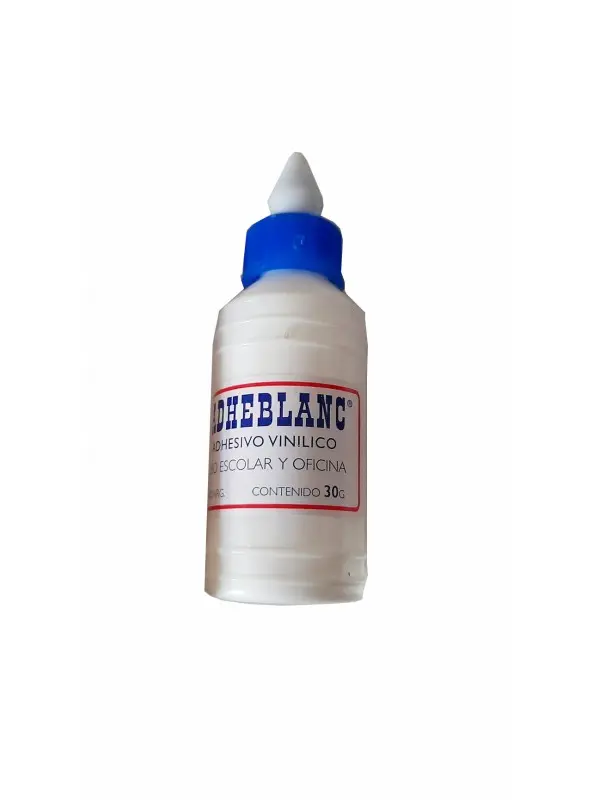 Adhesivo vinílico Adheblanc, 30 ml.