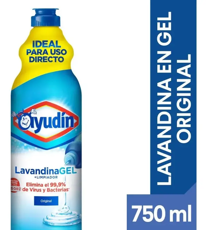 LIMPIADOR AYUDIN GEL 750 ML 