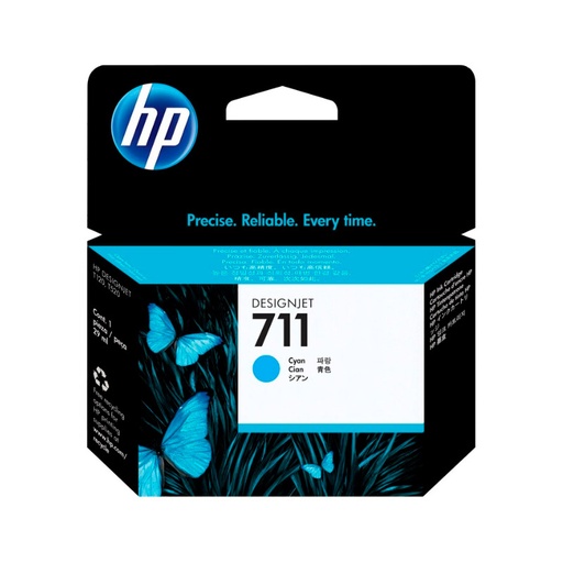 [HPCAR711ACY] CARTUCHO ORIGINAL HP 711 CZ130A, Cyan