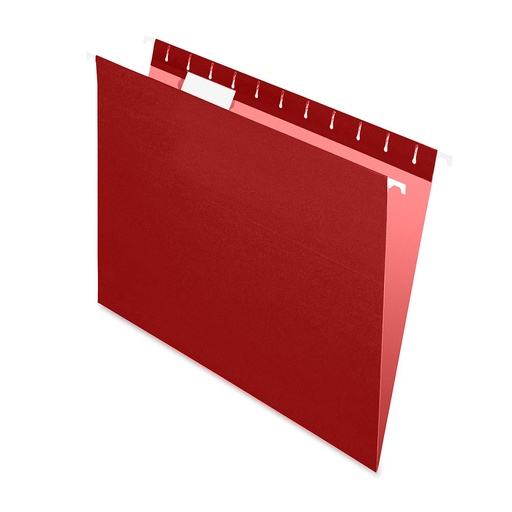 [NEPACOCOLBOR] Carpeta Colgante Nepaco bordó, caja de 25 unidades