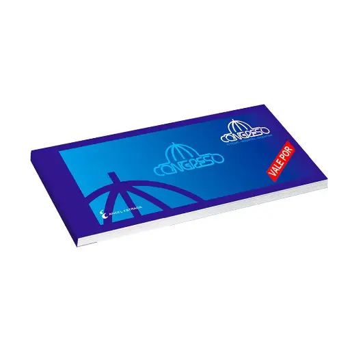 [CONGREVALMI] Talonario Vale por Congreso