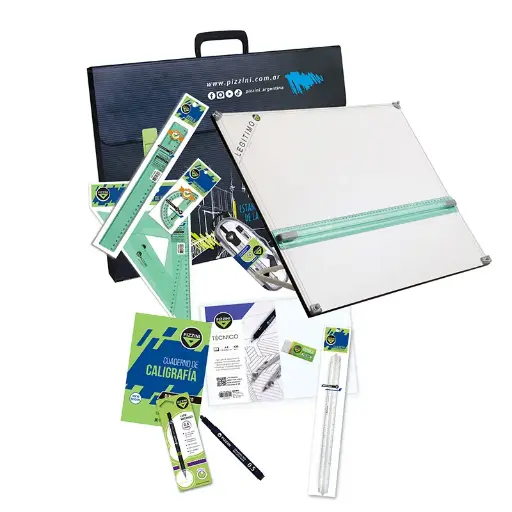 [PIZKITDI4050] Kit para Dibujo Técnico Full Pizzini 7753F, 40 x 50cm.