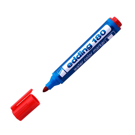 [EDDING180ROJ] Marcador al agua Edding 180 rojo