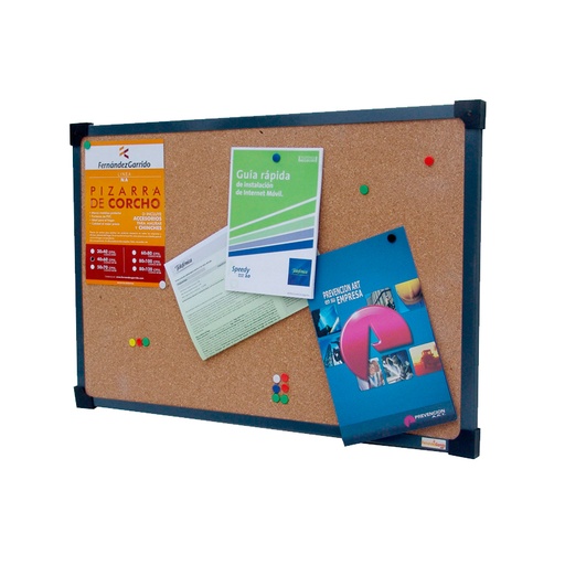 [PIZCOR120180] Pizarra de Corcho Fernandez Garrido, 120 x 180cm.