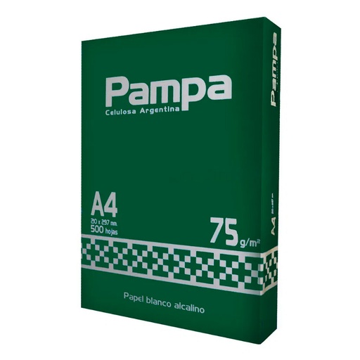 [PAMPAA475] Resma Pampa A4, 75g.