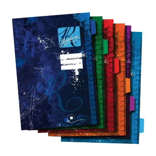 [RIVADSEPA4C] Repuesto Separador Rivadavia 6 Posiciones, A4 Color, Polipropileno